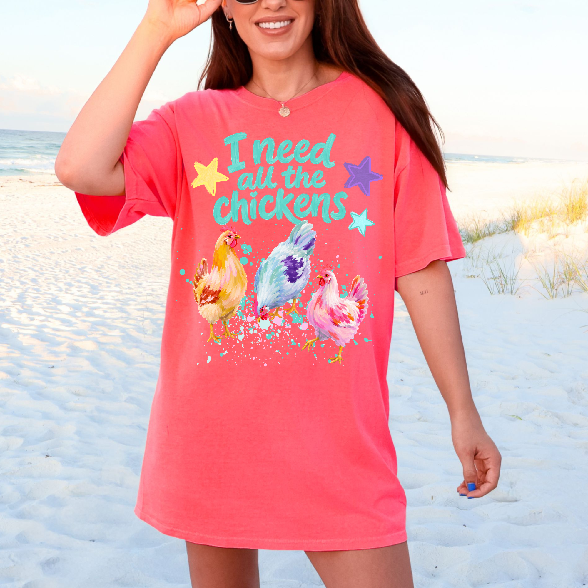 I Need All The Chickens Cute PNG Digital Dowload