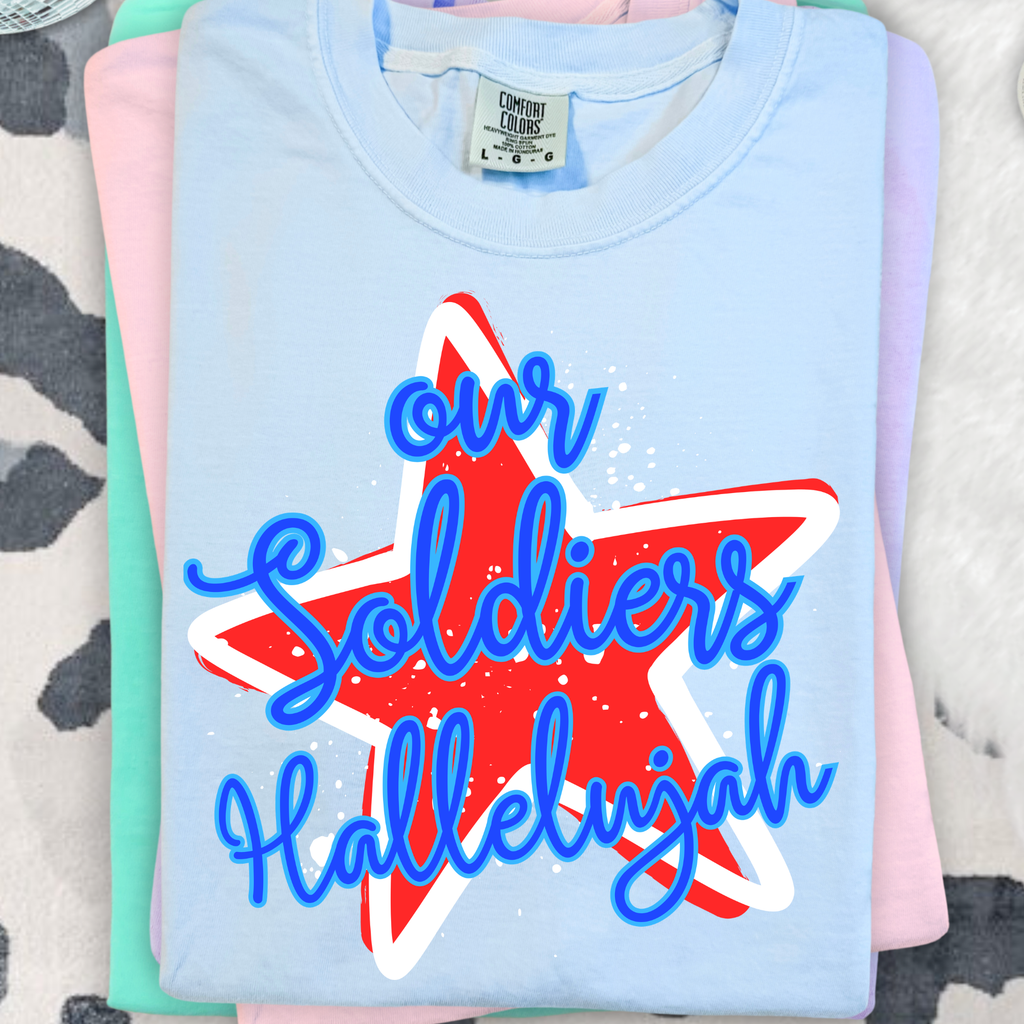 Our Soldiers Hallelujah PNG Digital Download