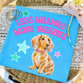 Less Meanies More Weenies Cute Dachshund PNG Design