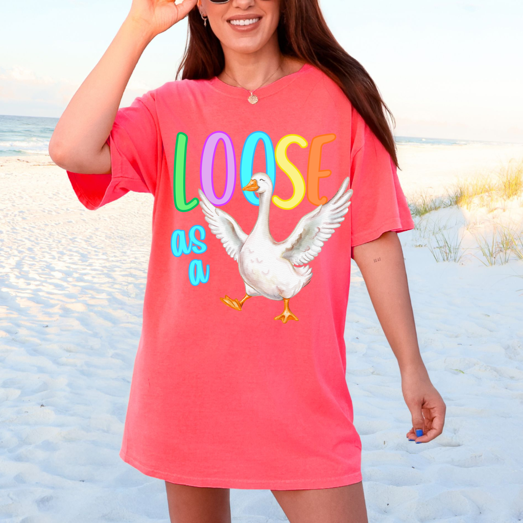 Loose as a Goose PNG – Fun & Playful Design