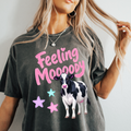 Feeling Mooody Cow PNG Digital Download