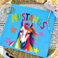 Mustangs Colorful Masco PNG Digital Download