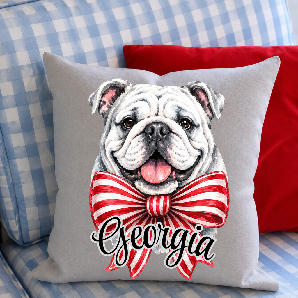 GA Bulldogs Preppy PNG Digital Download