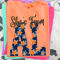 She’s From AL PNG – Bold Southern Star Design