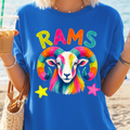 Vibrant Rams Mascot PNG Digital Download