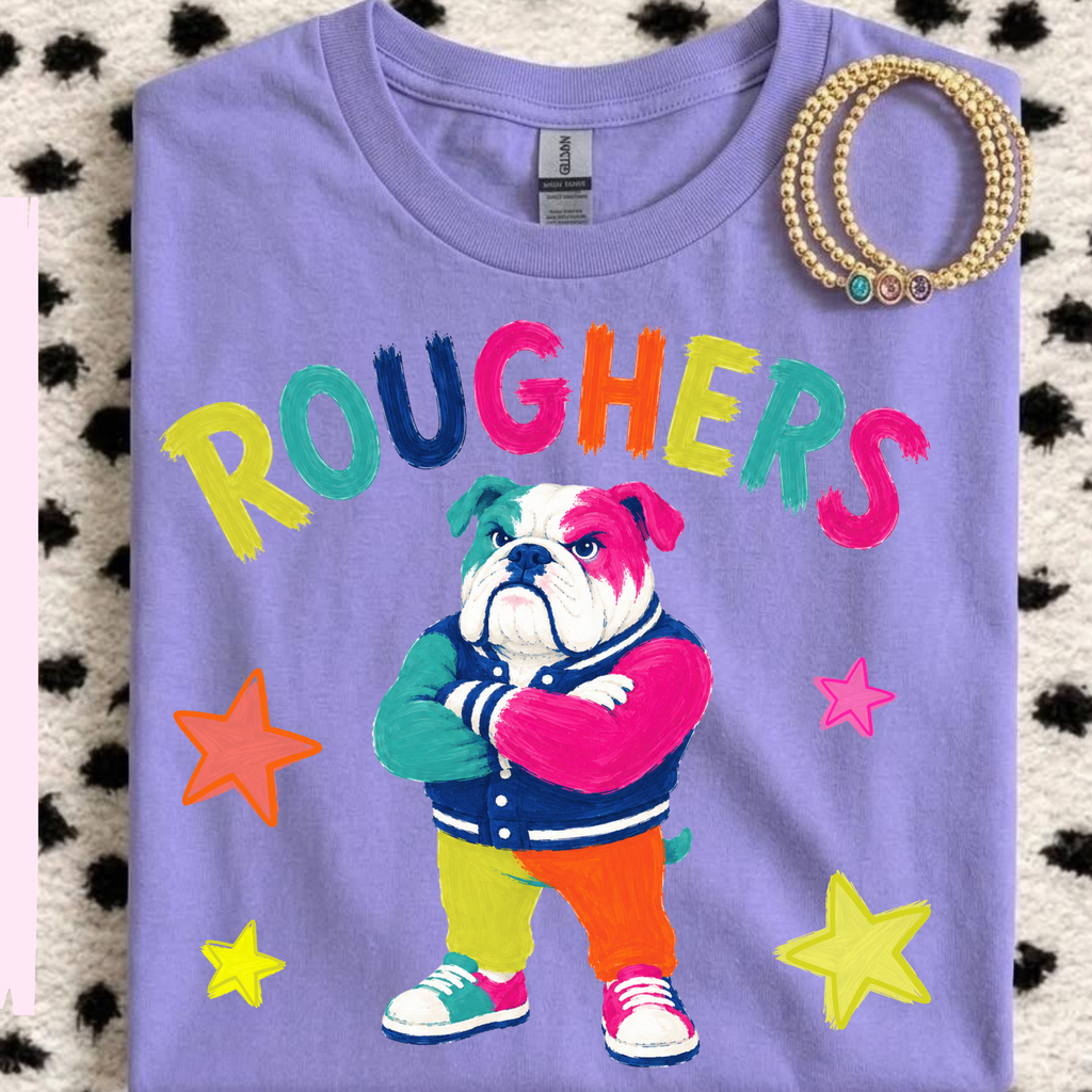 Roughers Dog Mascot PNG Digital Download