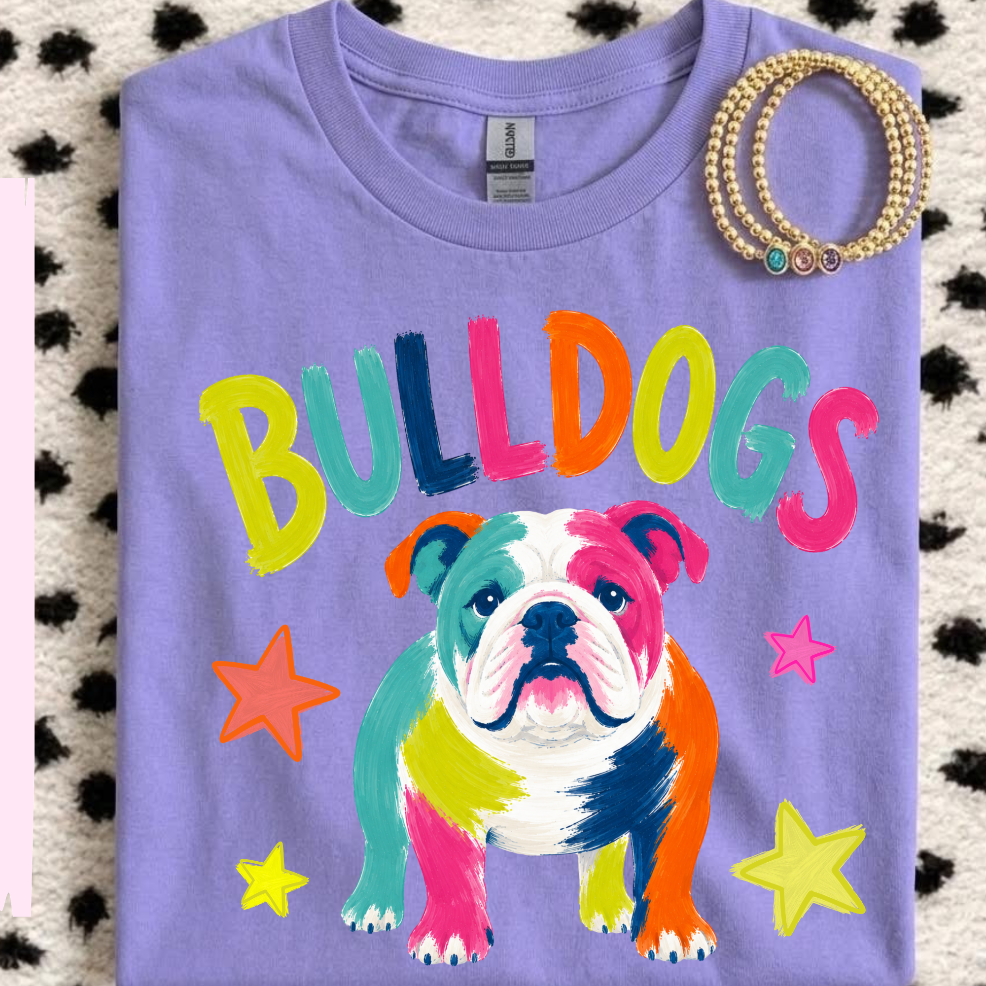 Bold and Vibrant Bulldogs Mascot PNG Digital Download