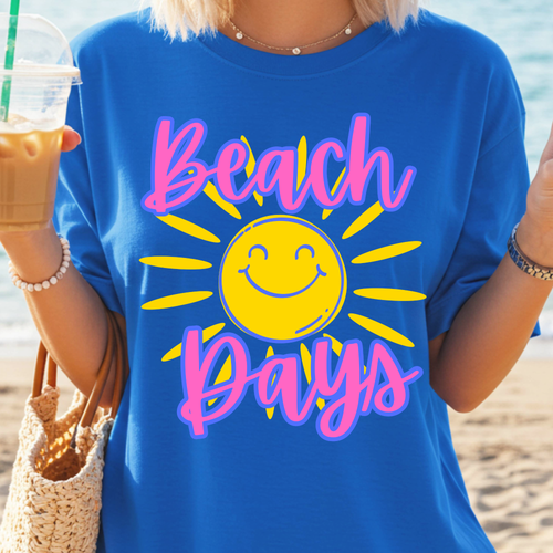 Beach Days Sunny PNG