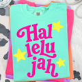 Hallelujah bright PNG Digital Download