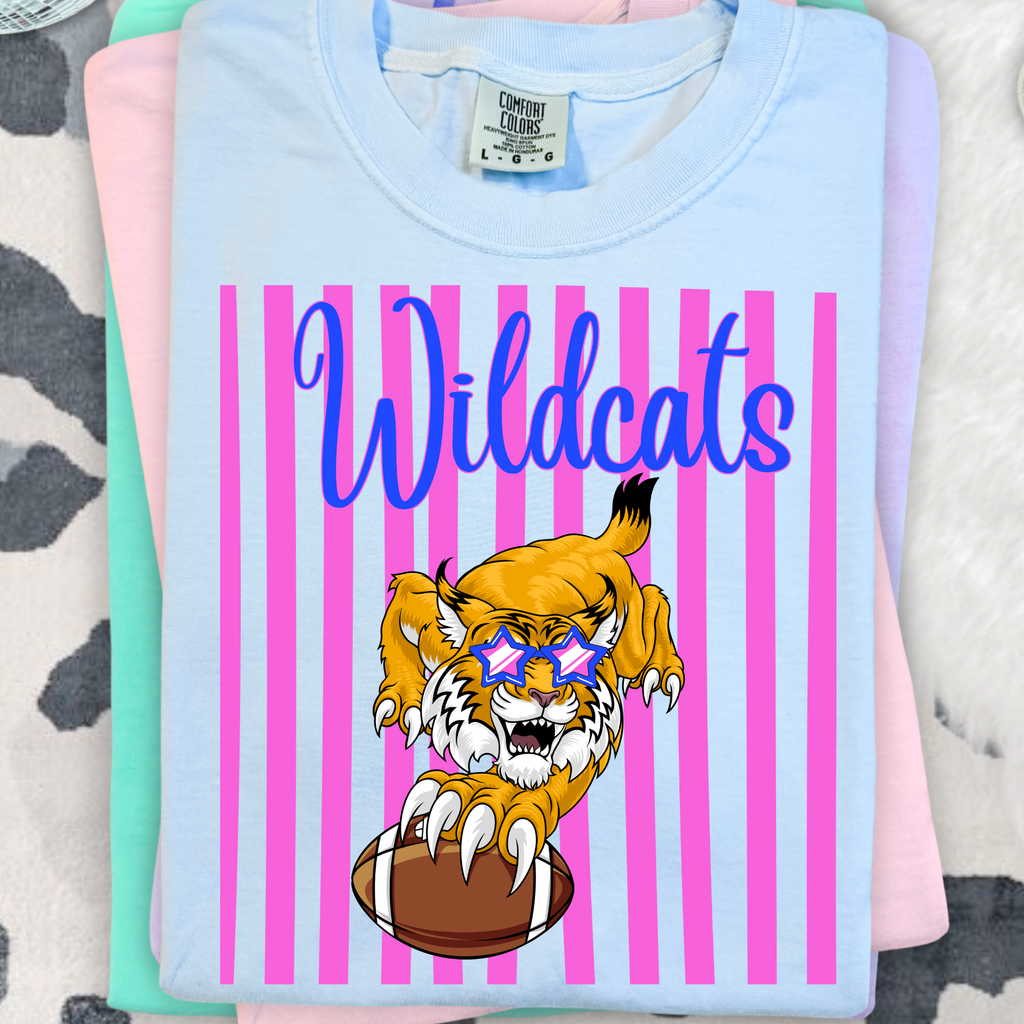Wildcats striped PNG