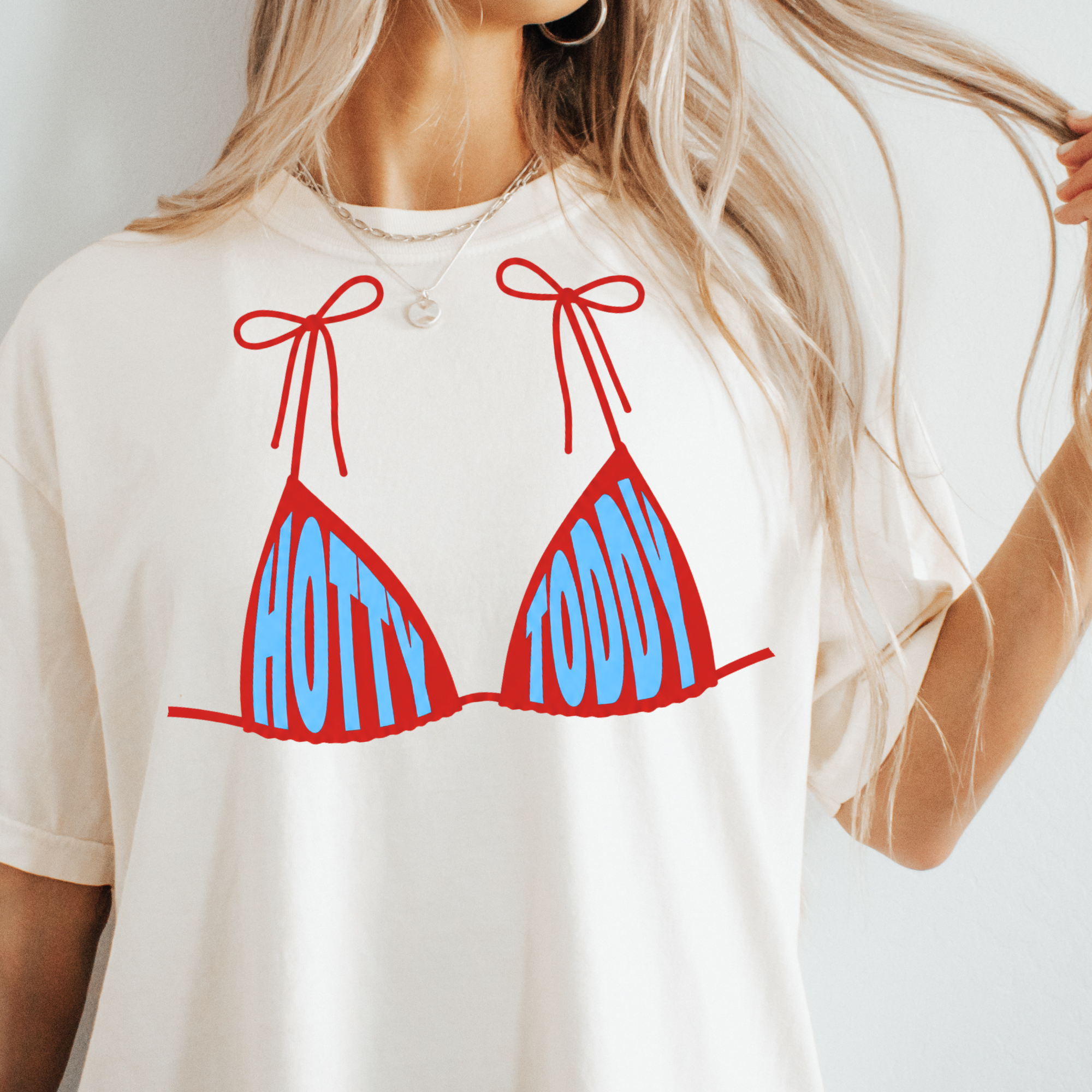 Hotty Toddy Ole Miss Bikini Top PNG Digital Download