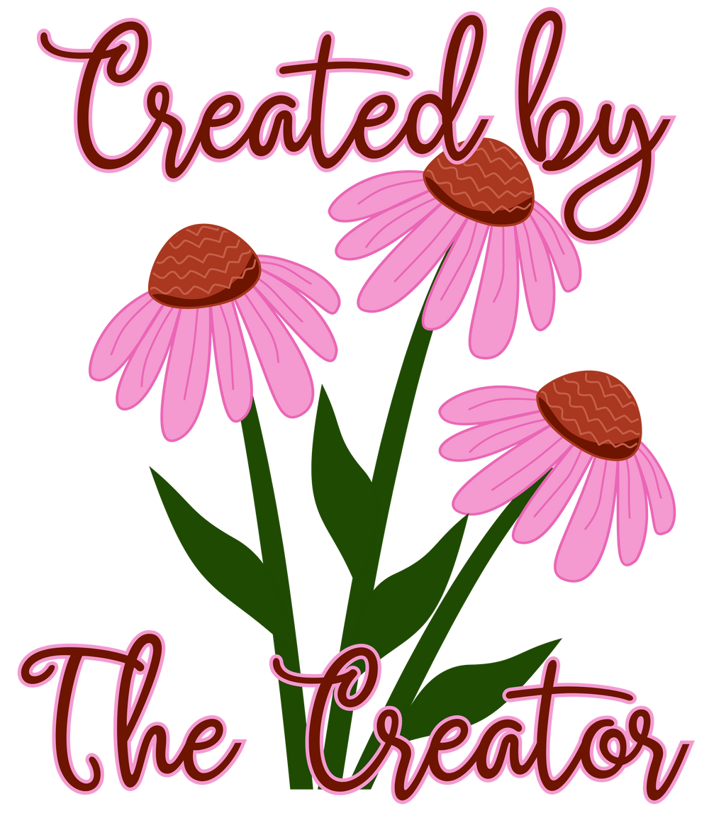 Created By The Creator PNG