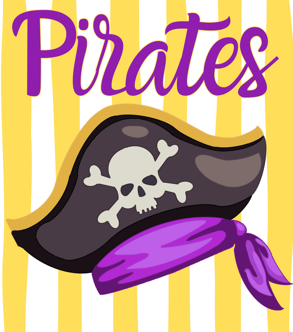 Pirates striped PNG