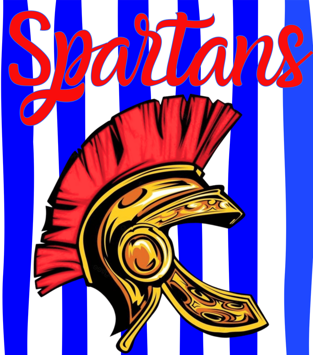 Spartans striped PNG