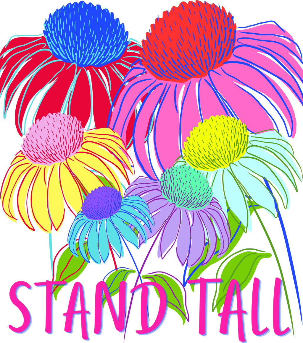 Stand Tall Floral PNG