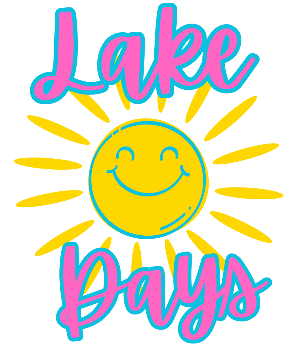 Lake Days Sunshine PNG