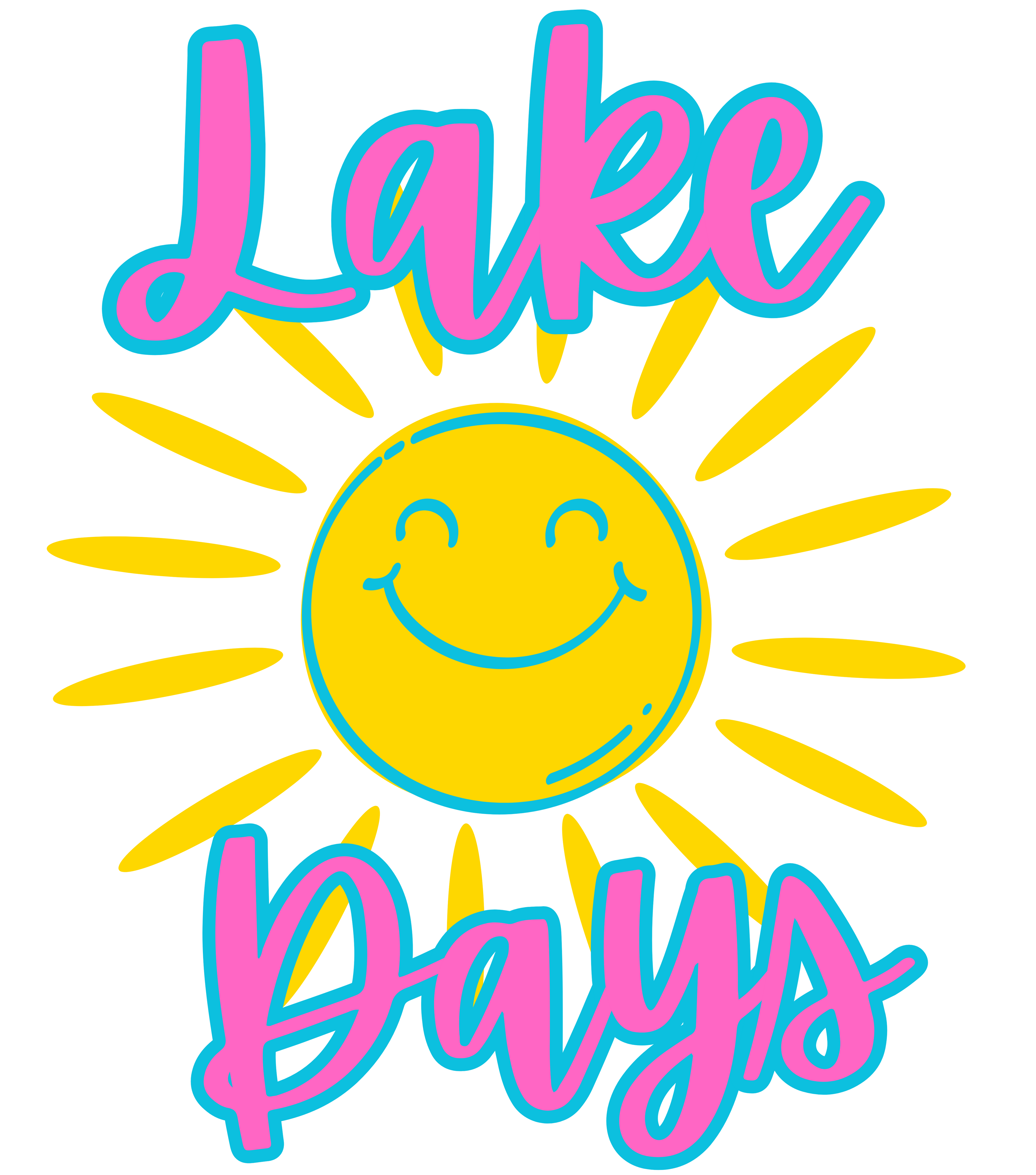 Lake Days Sunshine PNG