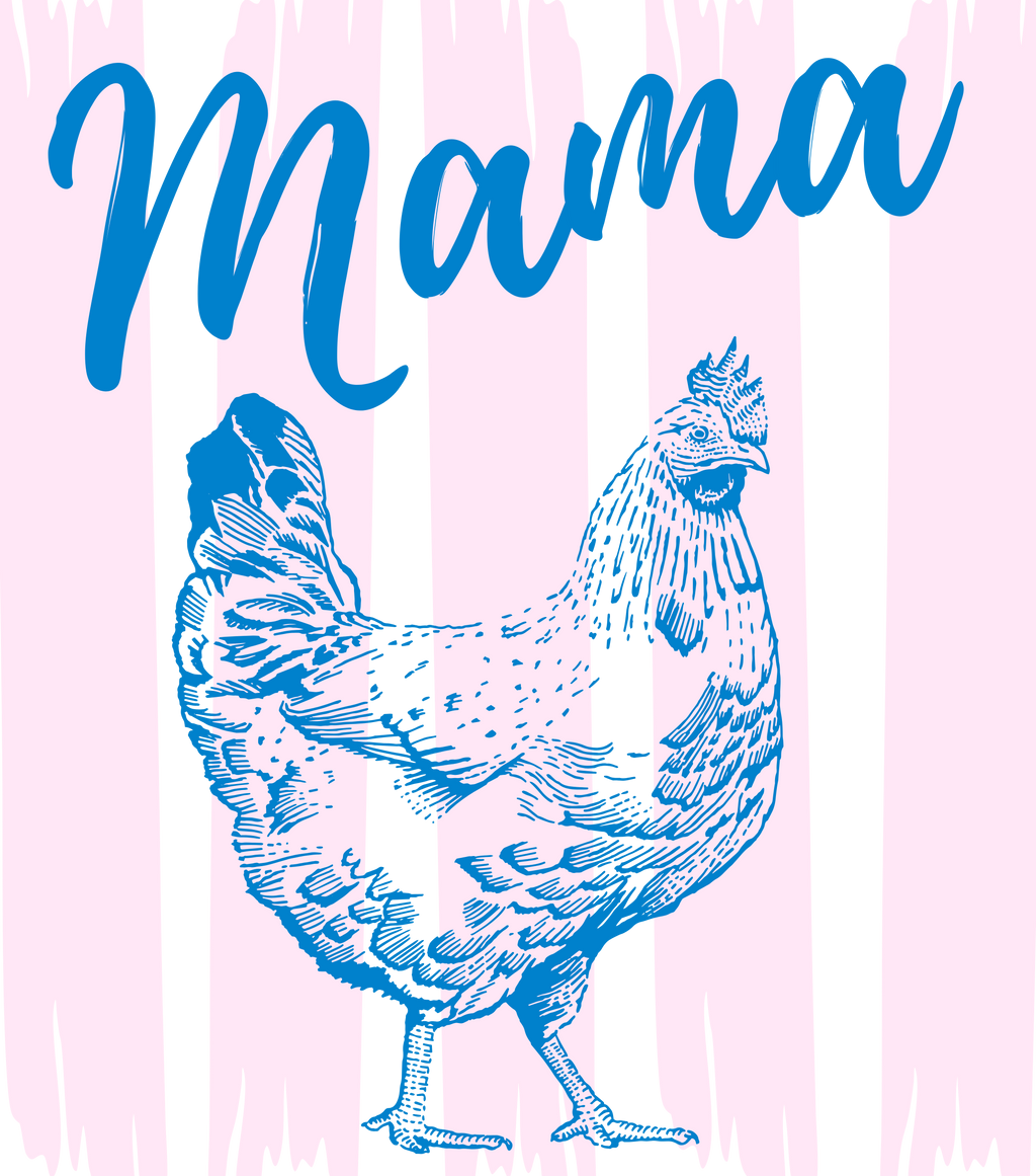 Mama Hen stripes PNG
