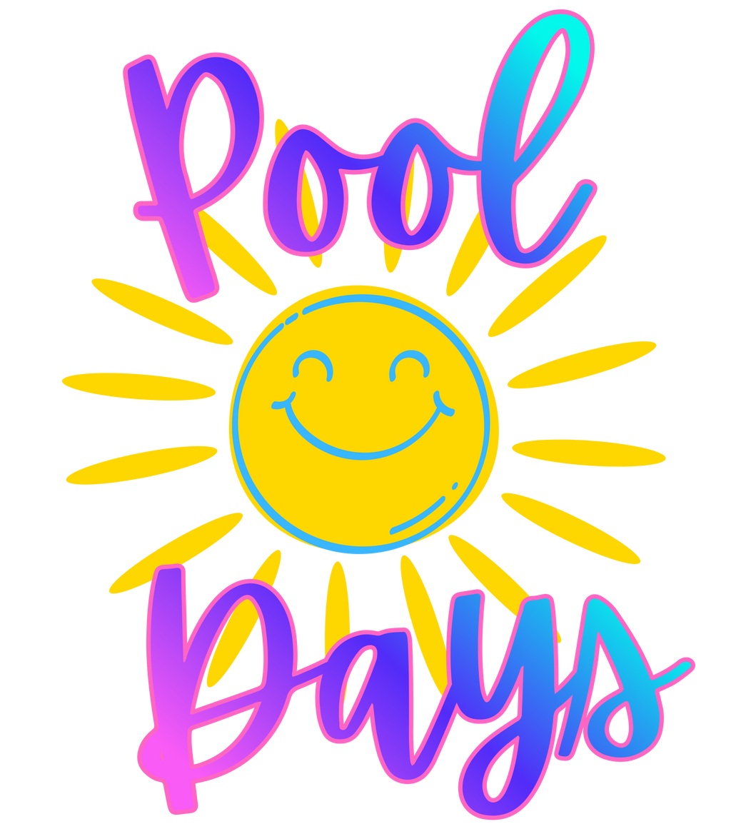 Pool Days Sunny PNG